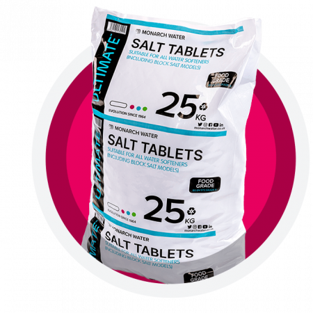 Monarch Water 25kg tablet salt