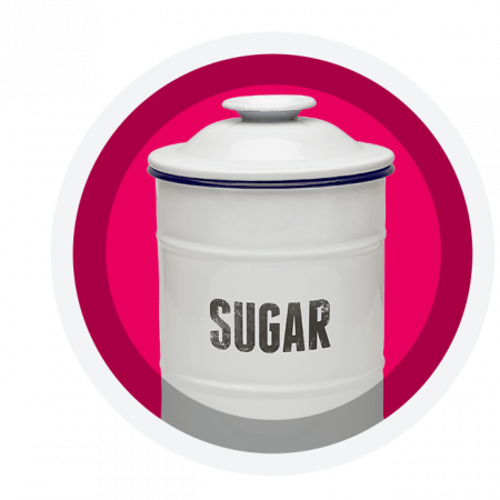 Jar of sugar